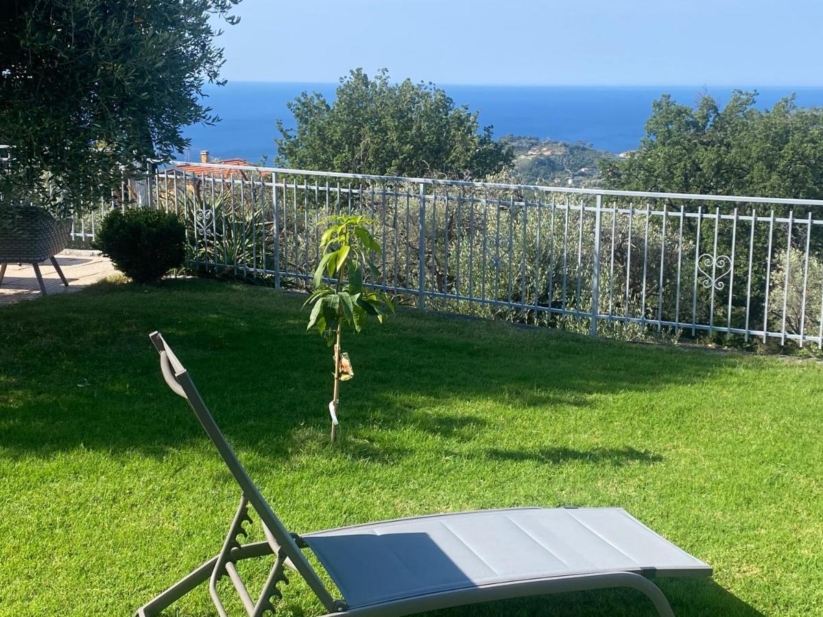 Villa Casa Vista Mare Imperia Exterior foto