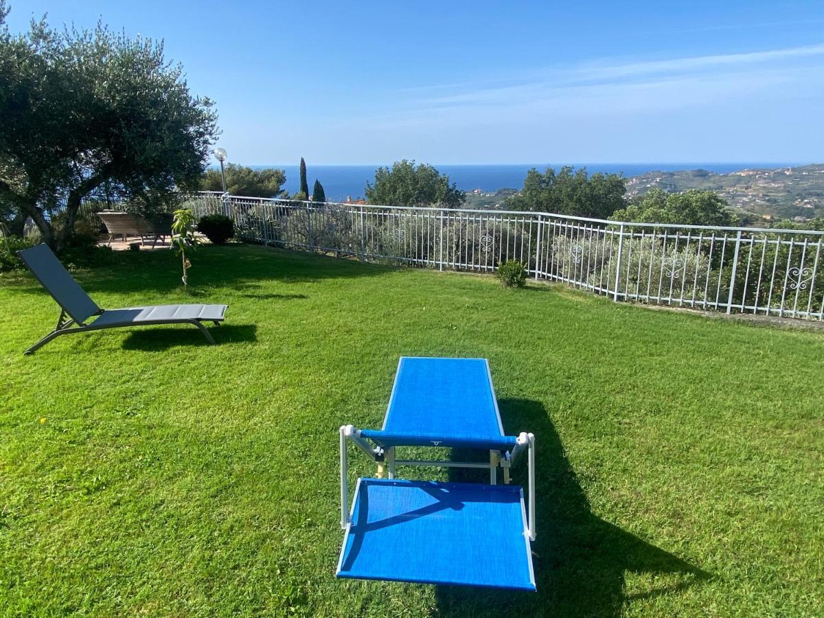 Villa Casa Vista Mare Imperia Exterior foto